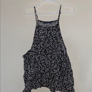 Flower print brandy Melville halter top